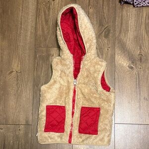 ZYIA Tan and Red Kids Vest